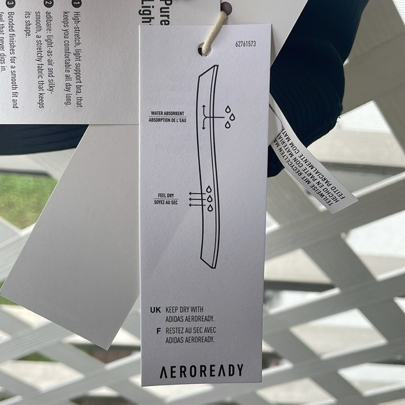 Adidas PureLounge Light Support Bra - Picture 10 of 11